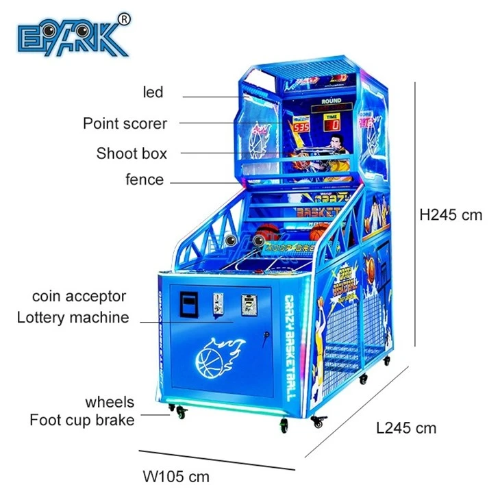 Coin Operated Basketball Arcade Machine