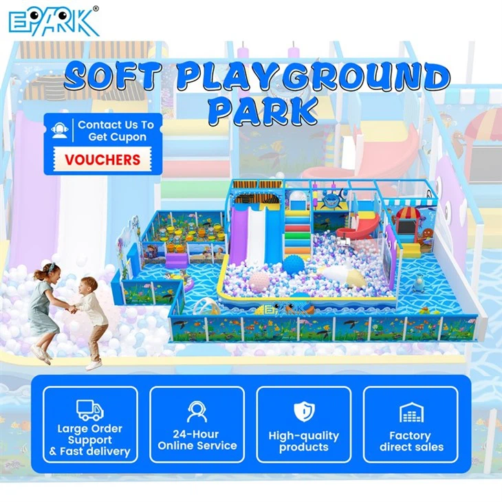 123m² Color-Explosion Indoor Playground Kids Never Want high quality