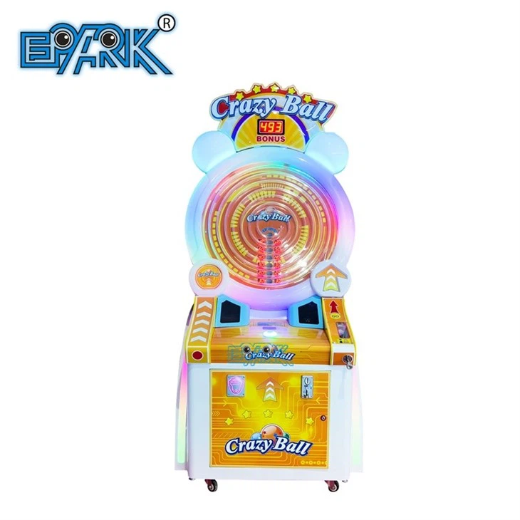 Crazy Ball Pinball Machine Ticket Redemption Game