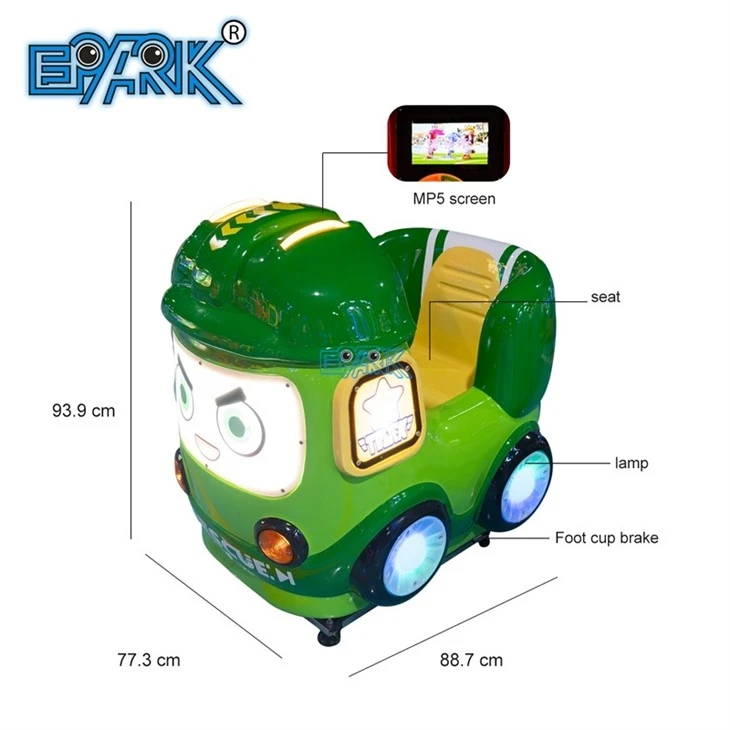 Rescue Vehicle Kiddie Ride Swing Car